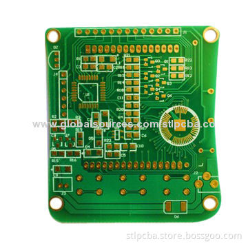 Circuit Board, FR-4 Material, Gold Immersion Surface Finish, Used in Control Board